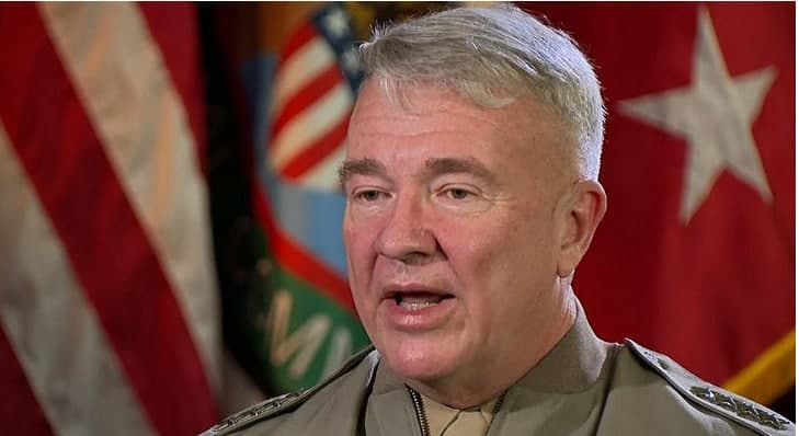 ژنرال مک‌کنزی: حکومت ایران به مردم گرسنگی می‌دهد تا موشک بسازد