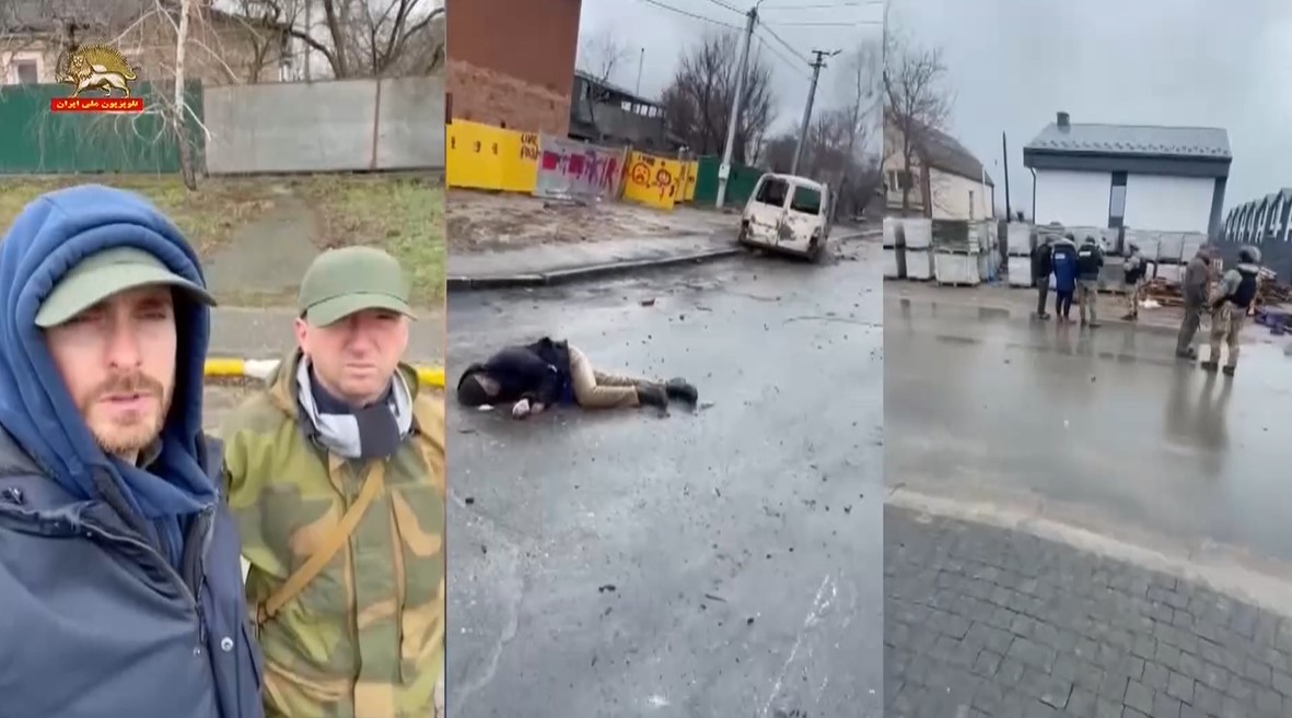 جنگ در اوکراین مقاومت مردم  و ارتش ادامه بحران بين‌المللي پنجشنبه ۷ آوریل گزارش مشاور شهردار کی يف دیمیتری بلتسرکووتس از شهر بوچا برای سيماي آزادي