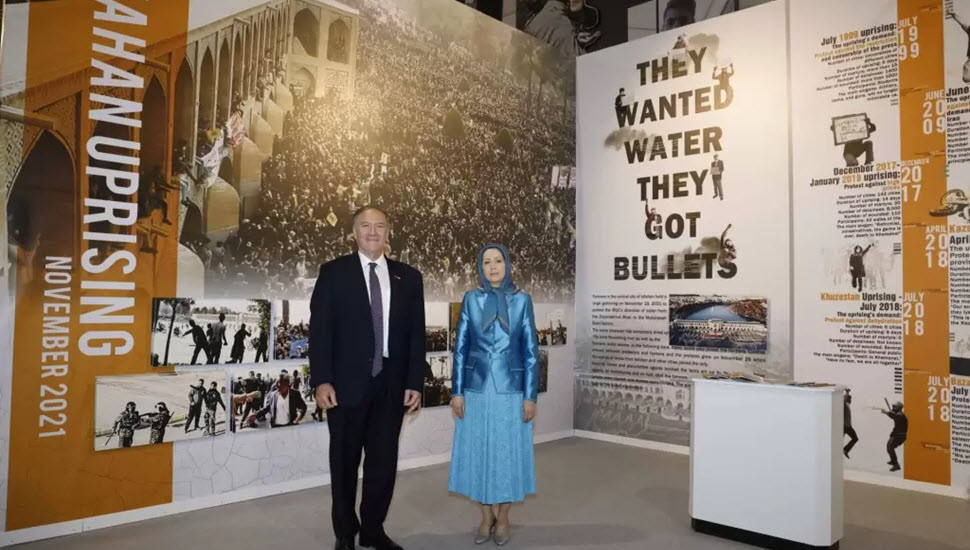 بازدید مایک پمپئو از موزه مقاومت در اشرف۳ ـ اردیبهشت۱۴۰۱