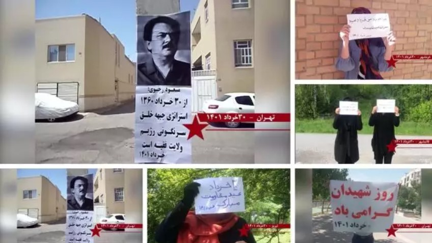 گسترش فعالیت‌های کانون‌های شورشی همزمان با ۳۰خرداد در شهرهای میهن