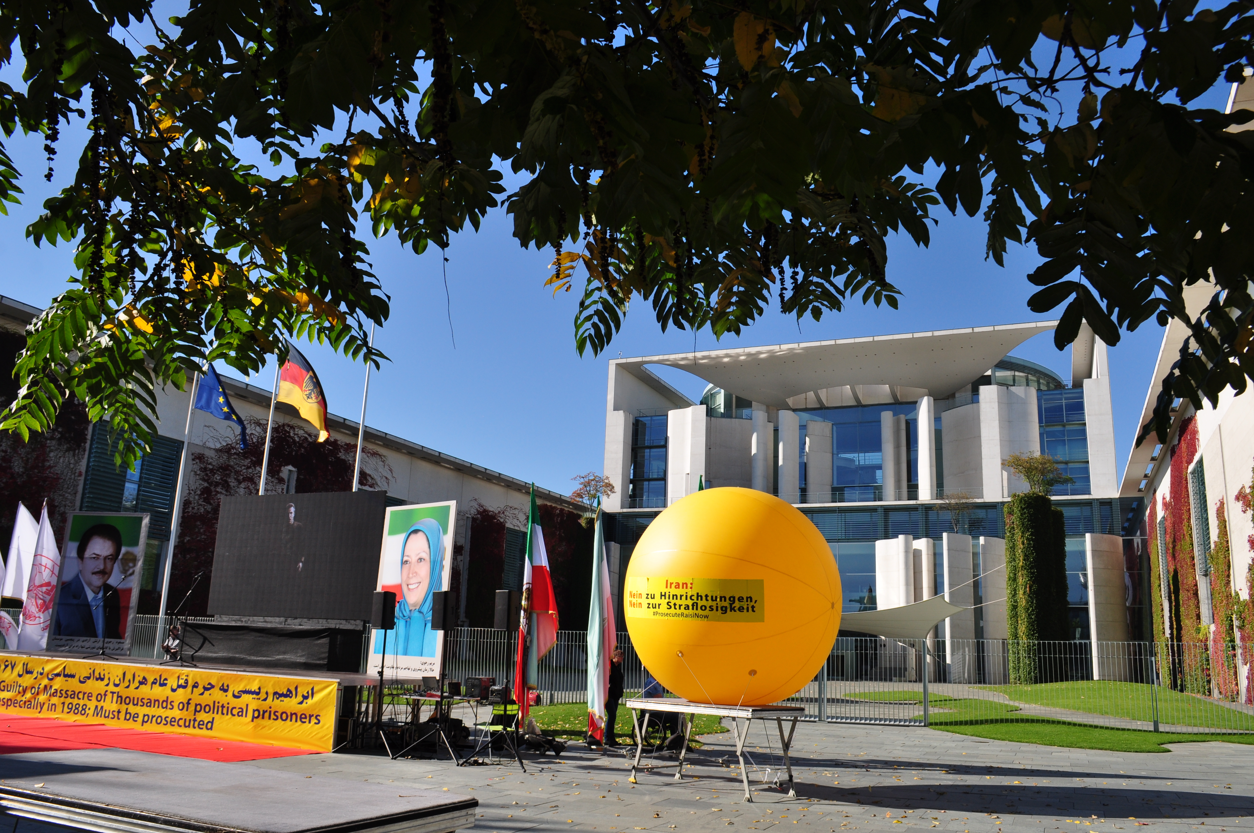 برلین ـ فراخوان به گردهمایی و تظاهرات بزرگ ایران آزاد ـ ساعت ۱۳۰۰ شنبه ۲۳ ژوئیه ۲۰۲۲