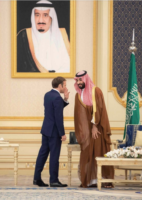 لوموند -تبادل نظرات حساس بین ماکرون و محمد بن سلمان
