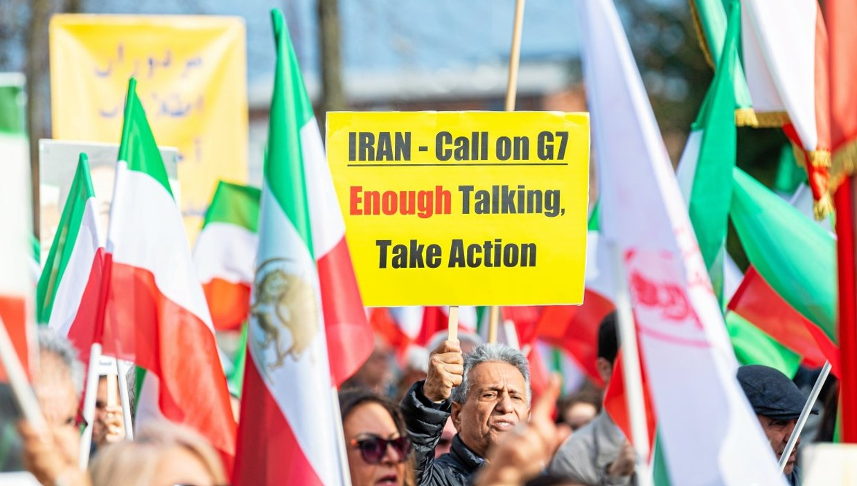 انعکاس تظاهرات جوامع ایرانی در مقابل اجلاس جی ۷ در مطبوعات آلمان