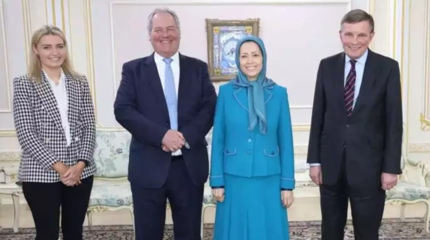 ايران - ملاقات خانم مریم رجوی با آقایان دیوید جونز و باب بلکمن، نمایندگان مجلس عوام انگلستان و اطلاعيه مطبوعاتي کمیته پارلمانی بریتانیا برای ایران آزاد