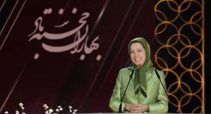 ايران - مراسم تحویل سال۱۴۰۲ - گردهمایی مجاهدان در اشرف ۳  - سخنرانی خانم مریم رجوی در مراسم نوروزی و تحویل سال نو