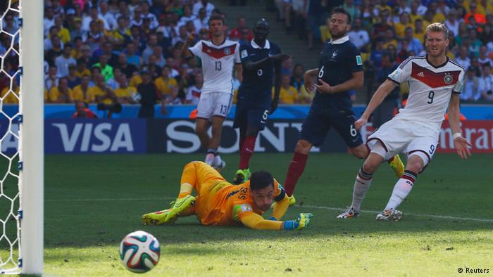 عقاب‌های آلمان خروس‌های فرانسه را شکار کردند