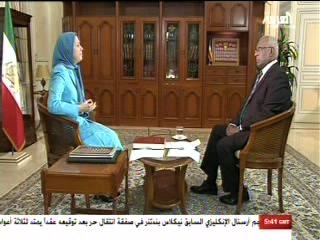 گفتگو با خانم مريم رجوي رئيس جمهور برگزيده مقاومت در برنامه نقطه نظام