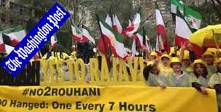 گزارش خبرنگار سي ان ان ازتظاهرات هواداران درخارج سازمان ملل