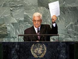 سخنراني محمود عباس رئيس‌جمهور دولت فلسطين در مجمع عمومي سازمان ملل