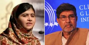 ملاله يوسف زاي و يك وكيل مدافع هندي برنده جايزه صلح نوبل شدند