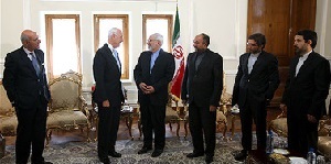 ديدار ظريف و دبيركل سازمان جهاد اسلامي فلسطين در تهران