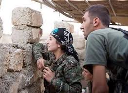 نبرد كوچه به كوچه پيشمرگه ها با شبه نظاميان داعش در كوباني