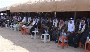 دیدار العبادي در عمان پايتخت اردن با گروهي از شخصيت‌ها وشيوخ عشاير الانبار و صلاح الدين