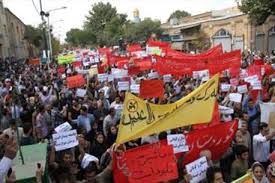 تجمع و راهپيمايي در شهرهاي بوكان و سنندج در حمايت از كوباني