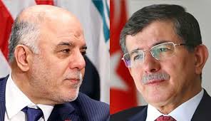 خلاصه كنفرانس مطبوعاتي داوود اوغلو با حيدر عبادي