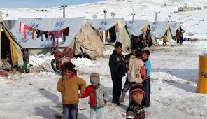جان باختن پناهندگان سوري به خاطر سرماي شديد در لبنان