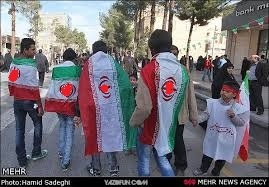شكست فضاحت بار خامنه اي در تظاهرات 22 بهمن به رغم بسيج همه امكانات حكومتي و سپاه پاسداران