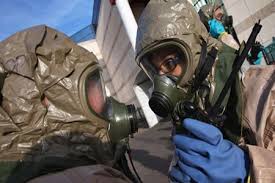 نابودي سلاح‌هاي شيميايي اسد بر روي يك كشتي