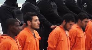 سربريدن 21 گروگان مسيحي مصري توسط شبه نظاميان داعش