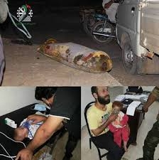 بكار گيري  گاز كلر توسط رژيم اسد در حومه ادلب