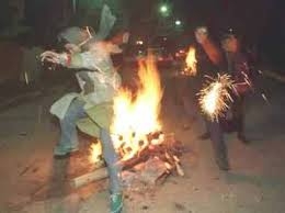 اوضاع و احوال شهرها در چهارشنبه سوري بي‌شباهت با صحنه جنگ نيست