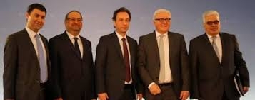 ديدار خالد خوجه رئيس ائتلاف ملي سوريه از آلمان