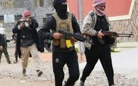 خروج شبه نظاميان بسيج وابسته به رژیم عراق و بازگشت دولت محلي به تكريت