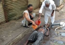 گرماي هوا در كراچي آدم مي كشد