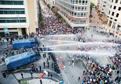 گزارشي از  قيام زباله در لبنان