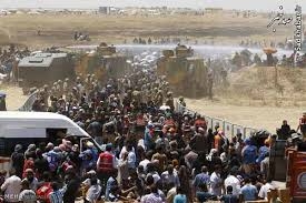 هجوم آوارگان سوري در تركيه به مرز يونان