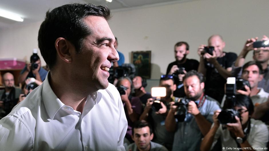 پيروزي آلکسیس سیپراس، نخست وزیر چپگرای یونان