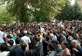 حمايت معلمان استان البرز(كرج) از تجمع فرهنگيان