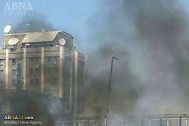 اصابت موشك به سفارت روسيه در پايتخت سوريه