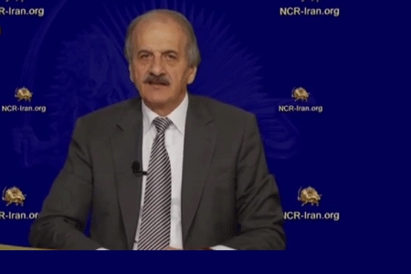 کنفرانس مطبوعاتی مهدی ابریشمچی درباره حمله موشکی به لیبرتی