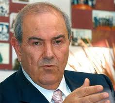 اياد علاوي: ايران  يك مانع بزرگ در برابر آشتي ملي است وسازمان ملل نقش ضعيف و ناچيزي در عراق ايفا مي‌كند