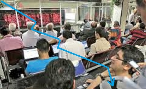 8 میلیارد دلار ریزش ارزش بورس ایران در 8 ماه