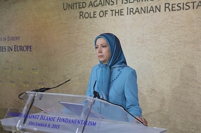 سخنراني خانم رجوي در اجلاس ”متحدعليه بنيادگرايي”