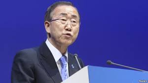 بانکی مون دعوت خود را از رژیم ایران  برای کنفرانس «ژنو ۲»  پس گرفت!