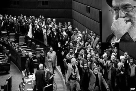 بحران درونی رژیم بر سر برجام و زهر اتمی و قانون محدودیت روادید آمریکا