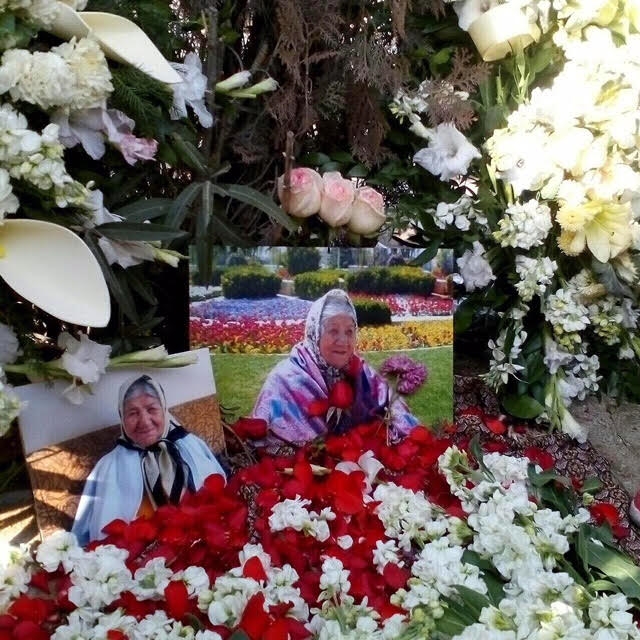 خاكسپاري مادر فداييان شهيد بهكيش